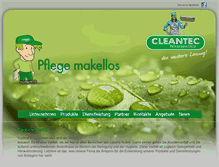 Tablet Screenshot of cleantec.info