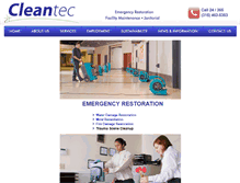 Tablet Screenshot of cleantec.us
